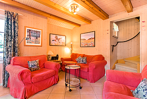 intérieur cosy de chalet